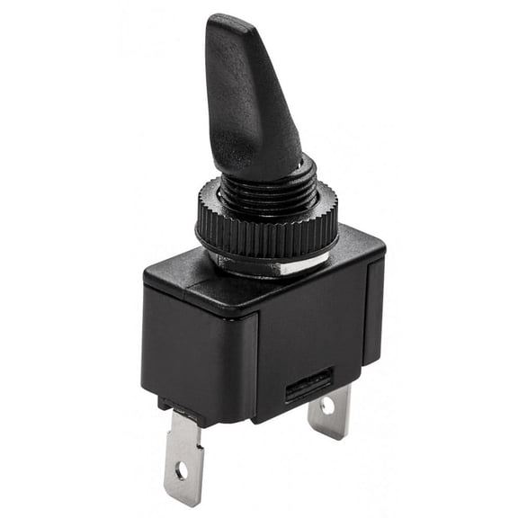 Whitecap S8076C Black Toggle Switch