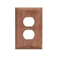 thumbnail image 1 of Whitecap Teak Outlet Cover/Receptacle Plate | Bundle of 5, 1 of 2