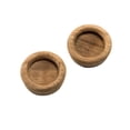 thumbnail image 1 of Whitecap 60127-A Teak Round Drawer Pull 1-3/8" - 2-Pack, 1 of 4
