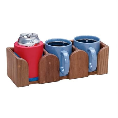 Whitecap Teak Three Mug Rack - White