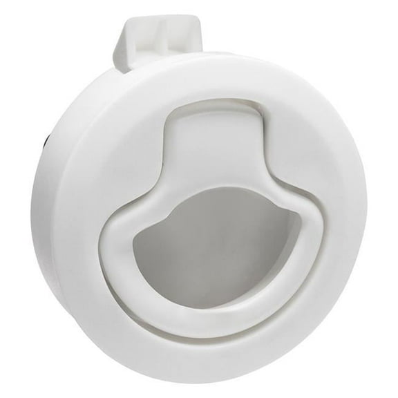 Whitecap  White Nylon Non-locking Slam Latch
