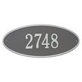 thumbnail image 1 of Whitehall 4009PS Madison Oval - Estate Wall - One Line in Pewter/Silver, 1 of 1
