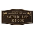 thumbnail image 1 of Whitehall Alexandria Memorial Wall Plaque-Engraving, Pet, Memory,Burial,Enternal, 1 of 2