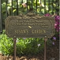 thumbnail image 1 of Whitehall Dragonfly Poem Garden 1-line Standard Lawn Plaque, 1 of 2