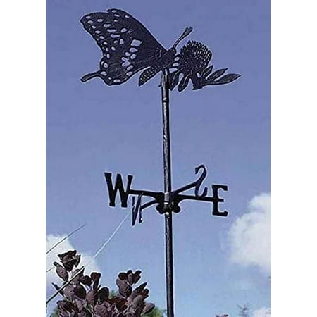 Whitehall Products Butterfly Garden Weathervane, Verdigris