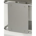 thumbnail image 1 of Whitehaus Collection  15 in. Aeri Rectangular Non-Sliding Door - Aluminum, 1 of 1