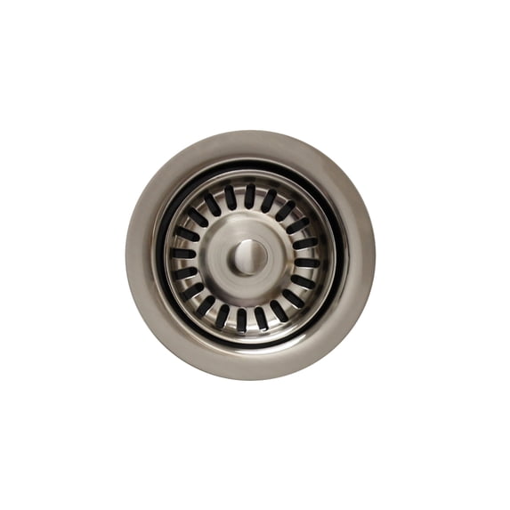 Whitehaus Collection 3 1/2" Disposer Trim Grey Brushed