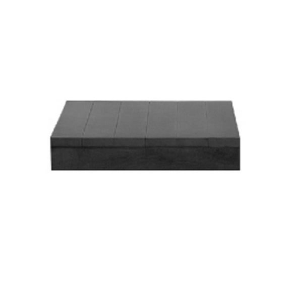 Antonio Miro Wall Mount Iroko Wood Shelf - Ebony Wood