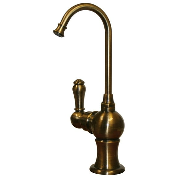 Whitehaus Whfh3-H4130 Point Of Use Single Hole Kitchen Faucet - Brass