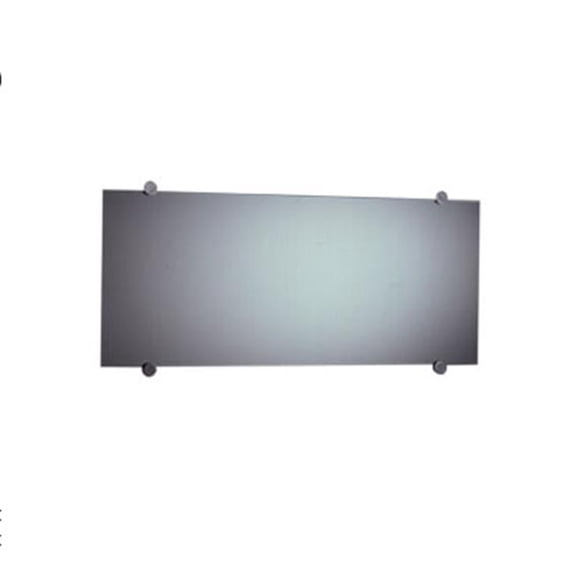 Whitehaus Collection New Generation Frameless Rectangular Mirror - Glass
