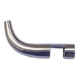 thumbnail image 1 of Whitehaus Collection  Slide on Adjustable Shower Door Robe/Towel Hook Nickel Finish, 1 of 2