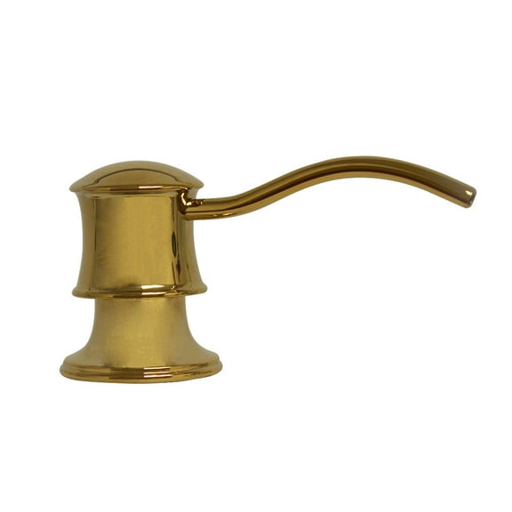 Whitehaus Collection  Soap Dispenser Brass Polished