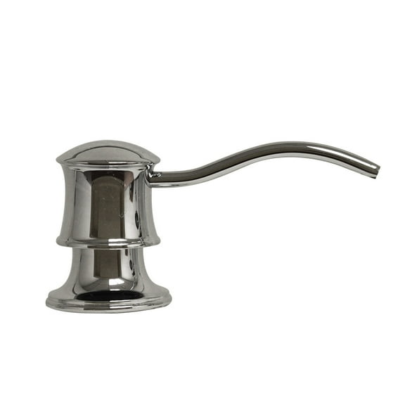 Whitehaus Collection  Soap Dispenser Polished Chrome Polished