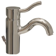 Whitehaus Collection Venus Single Hole/Single Lever Lavatory Faucet with Pop-up Waste Polished Chrome Chrome Finish