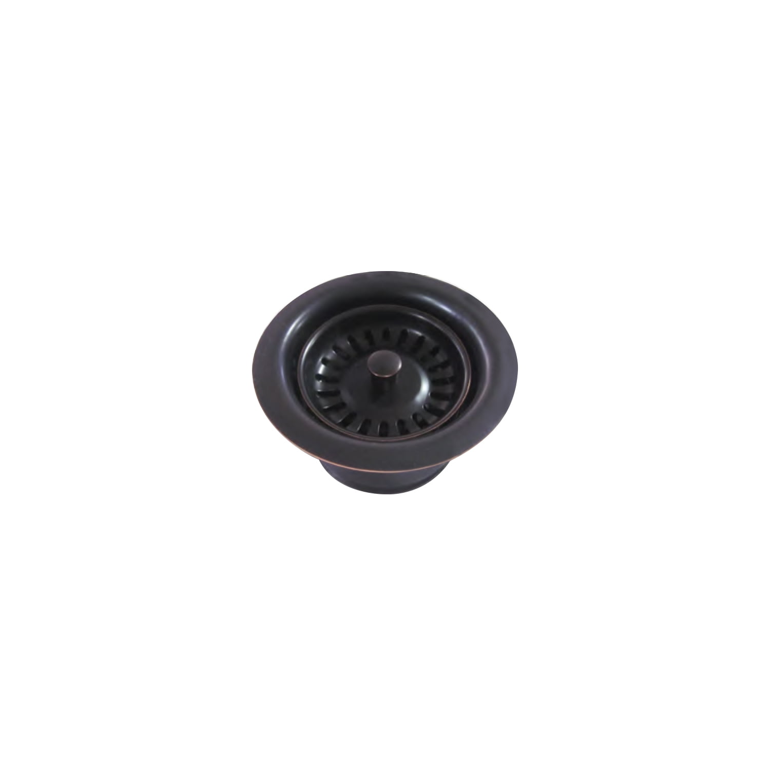 Whitehaus  3 1/2" Waste Disposer Trim with Matching Basket Strainer for Deep Fireclay Sinks