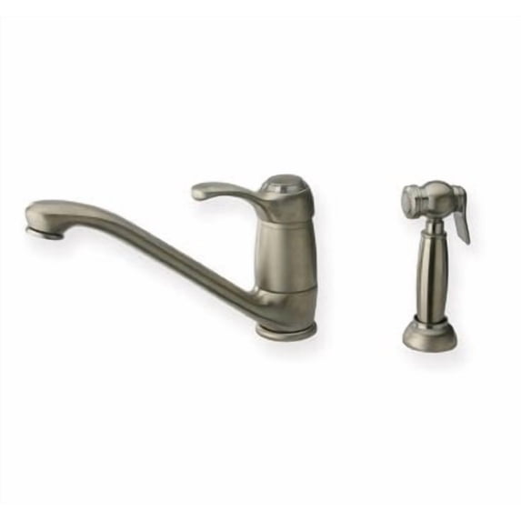 Whitehaus Metrohaus Single Lever Faucet with Matching Side Spray