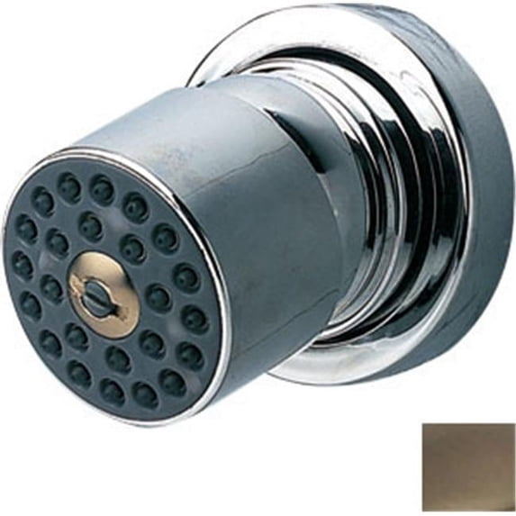 Whitehaus Showerhaus Bathroom Body Spray With Brushed Nickel Finish WHAC07-BN