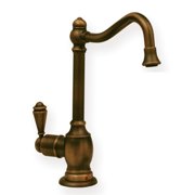 Whitehaus Point Of Use Kitchen Faucet In Mahogany Bronze Finish WHFH-H3130-MB