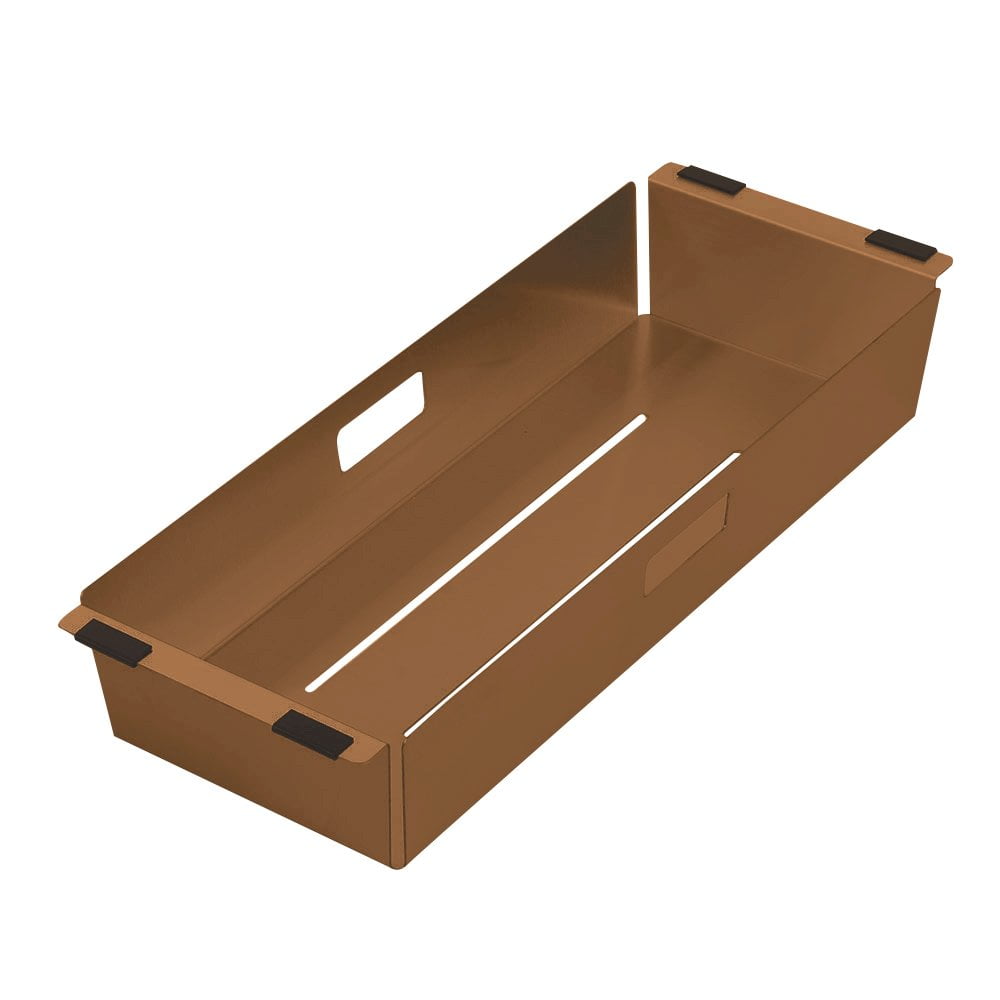 Copper Finish Stainless Steel Adjustable Sink Colander