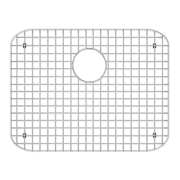 Whitehaus Collection  WHNU2519G Stainless Steel Sink Grid- Stainless Steel