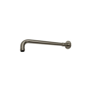 Whitehaus Collection  WHSA350-BN 14 in. Showerhaus solid brass shower arm- Brushed Nickel