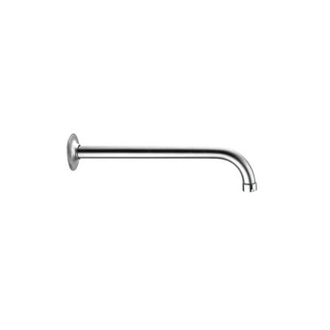 Whitehaus Collection  WHSA350-PC 14 in. Showerhaus solid brass shower arm- Polished Chrome