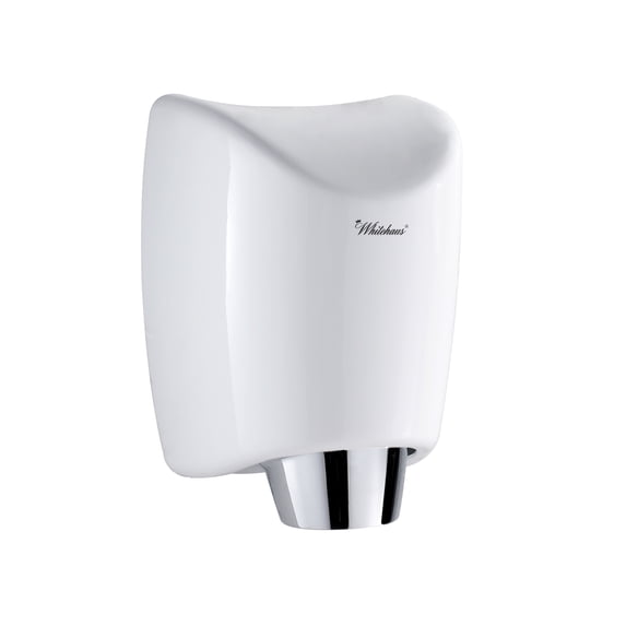 Whitehaus Collection Wall Mount Hands-Free Hand Dryer White