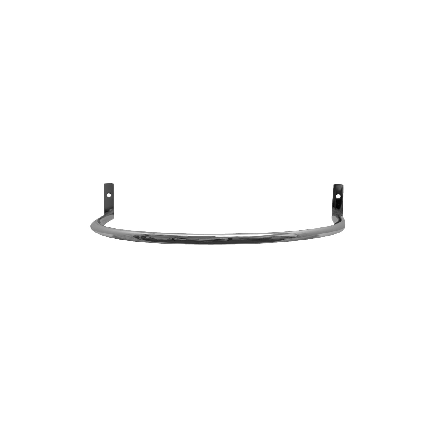Polished Chrome 22-Inch Wall Mounted U-Shaped Towel Bar