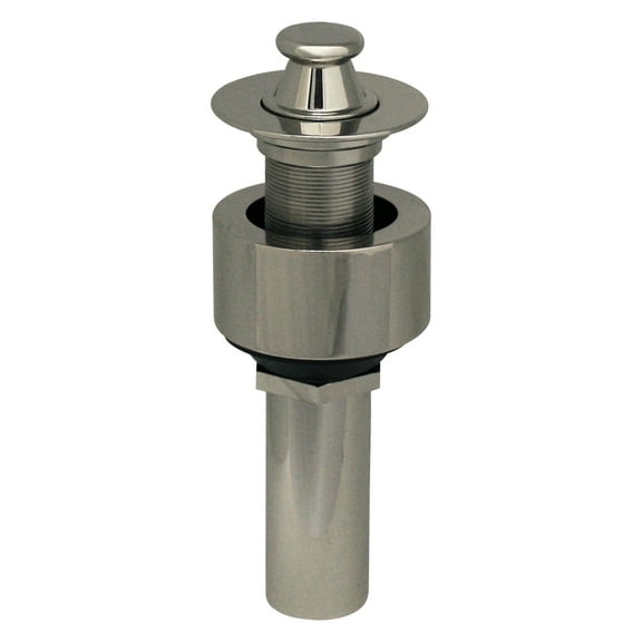 Lift and Turn Drain with Pull-up Plug for Above Mount Installation - Polished Chrome