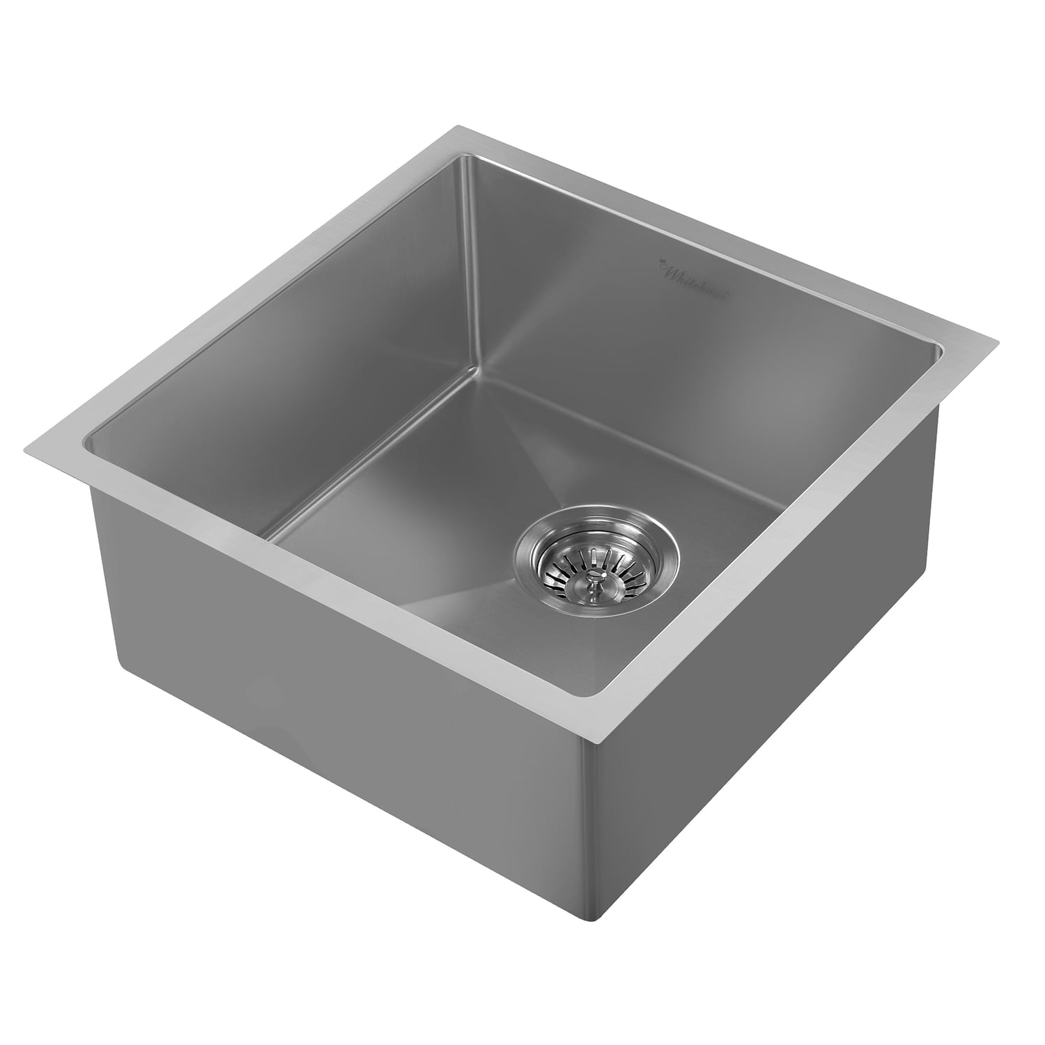 Gunmetal Stainless Steel Drop-In Single Bowl Kitchen Sink