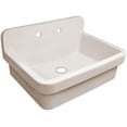 thumbnail image 1 of Old Fashioned Country Fireclay Utility Sink with High Backsplash, 1 of 7