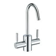 thumbnail image 1 of Whitehaus Point of Use Instant Hot/Cold Water Drinking Faucet with Gooseneck Swivel Spout, 1 of 2