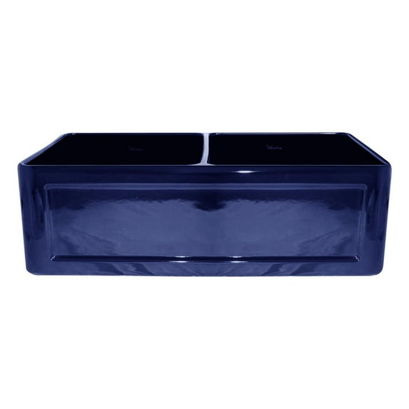 Whitehaus Collection WHFLCON3318-BLUE Reversible Sinks Sapphire Blue