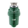 thumbnail image 1 of Whitehaus Collection WH007-BN Cyclonehaus High Efficiency Garbage Disposer with a Solid Brass Flange - Brushed Nickel, 1 of 2