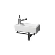 Isabella Wall-Mounted Bathroom Sink in White