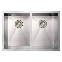 Whitehaus Collection WHNCM2920EQ Noah's Collection Sinks Brushed Stainless Steel