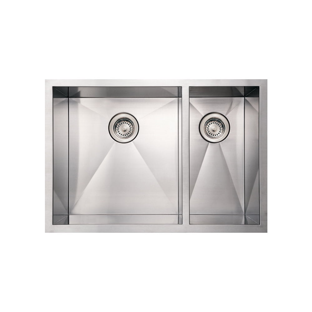 Noah's 32'' Stainless Steel Double Bowl Undermount Sink