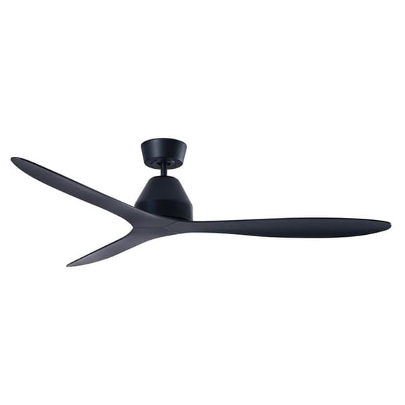 Whitehaven 56-inch Black Ceiling Fan