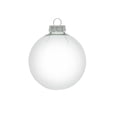 thumbnail image 1 of 12ct Shiny Clear Transparent Glass Ball Christmas Ornaments 2.75" (70mm), 1 of 4
