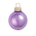 thumbnail image 1 of 2ct Shiny Lavender Purple Glass Ball Christmas Ornaments 6" (150mm), 1 of 2
