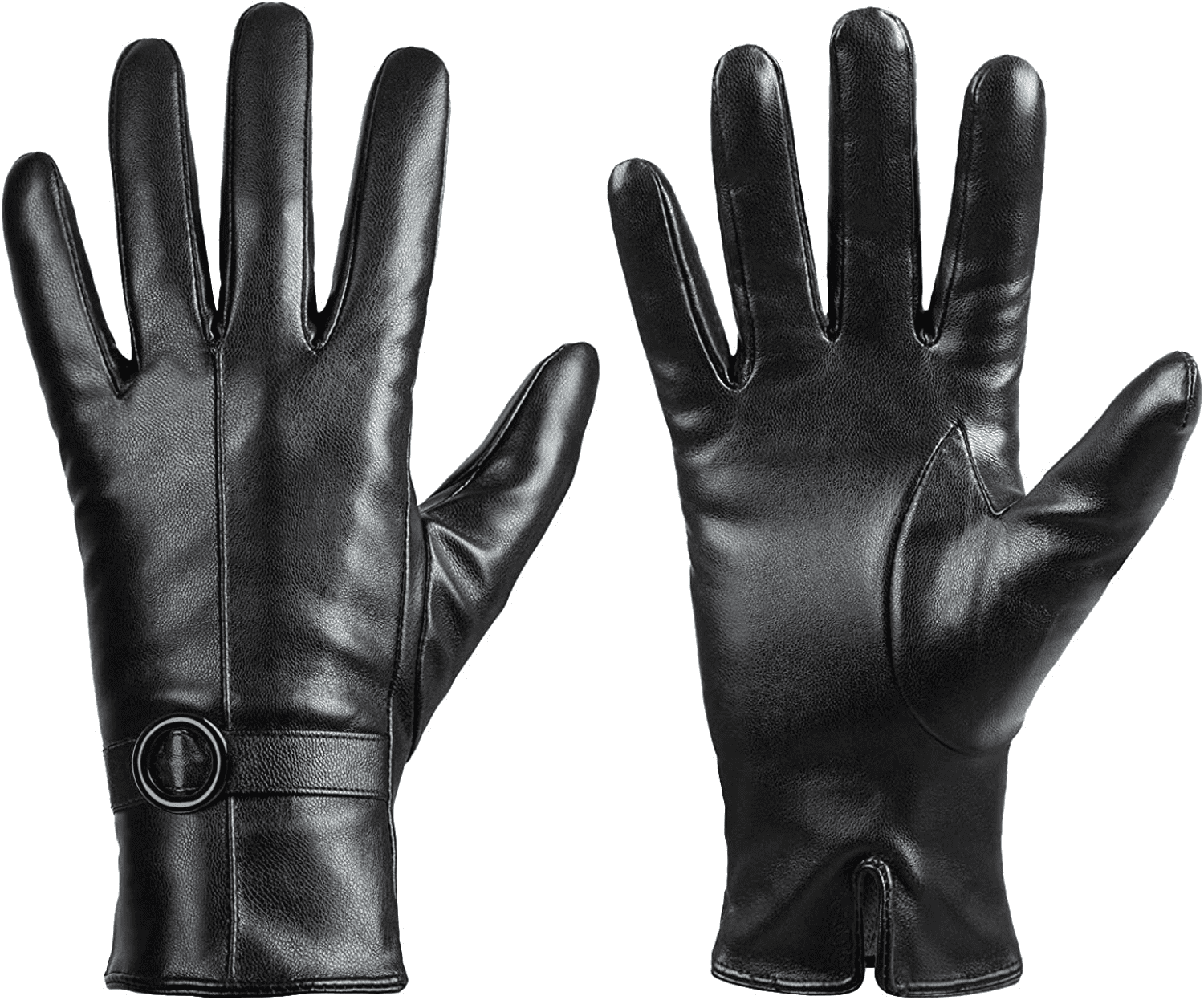 Whiteleopard Winter Lambskin Leather Women's Gloves with Touchscreen Texting and Warm Driving Function