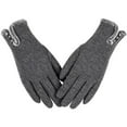 thumbnail image 1 of Whiteleopard Womens Winter Warm Gloves with Sensitive Touch Screen Texting Fingers, Fleece Lined Windproof Gloves, 1 of 6
