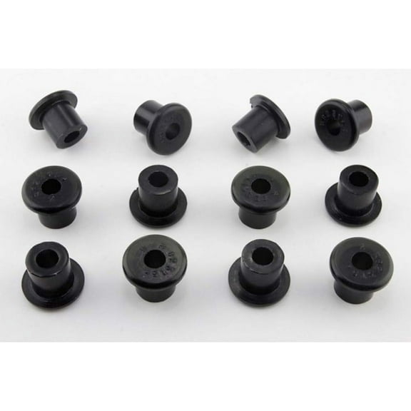 Whiteline W72315 Rear Leaf Spring and Shackle Bushing Kit Compatible with Jeep 76-83 CJ5, Jeep 79-80 CJ5, Jeep 79-83 CJ5, Jeep 83 CJ5, Jeep 76-86 CJ7, Jeep 77-85 CJ7, Jeep 77 CJ7, Jeep 82-83 CJ7