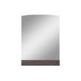 thumbnail image 1 of Whiteline Berlin High Gloss Chestnut Grey Rectangular Mirror MR1754-GRY, 1 of 2