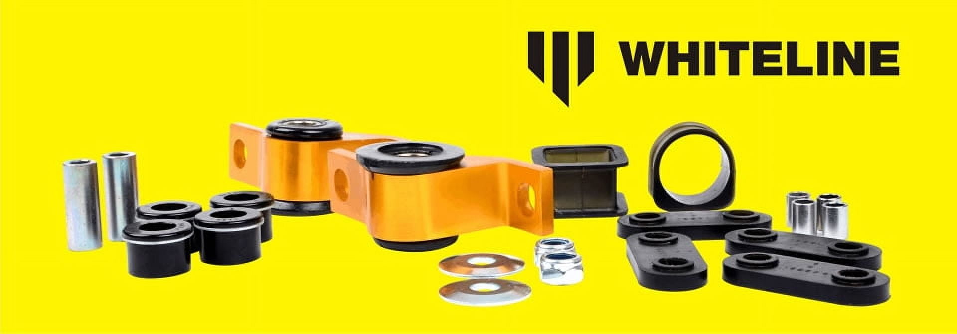 Whiteline W71060 Rear Leaf Spring and Shackle Bushing Kit Compatible with 98-04 Frontier, Xterra