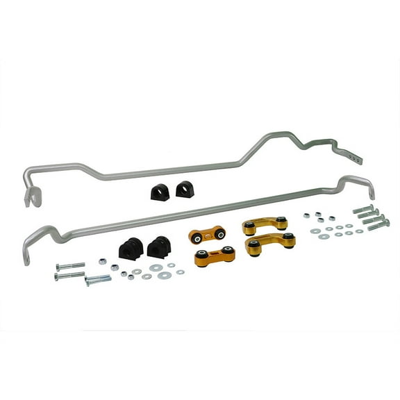 Whiteline Front (22mm) and Rear (22mm) Swaybar Kit; fits Subaru Impreza 02-03 Fits select: 2002-2003 SUBARU IMPREZA WRX