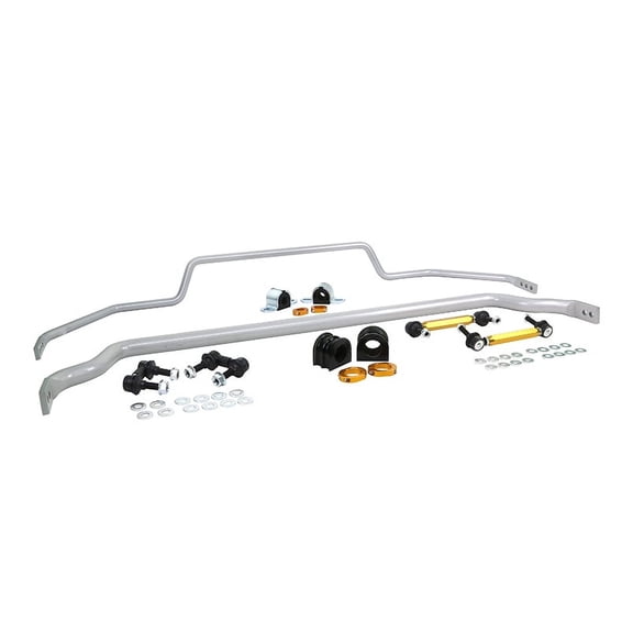Whiteline Front (33mm) and Rear (20mm) Swaybar Kit; fits Nissan GT-R 09-18 Fits select: 2009-2012 NISSAN GT-R BASE/PREMIUM, 2013-2015 NISSAN GT-R PREMIUM/BLACK