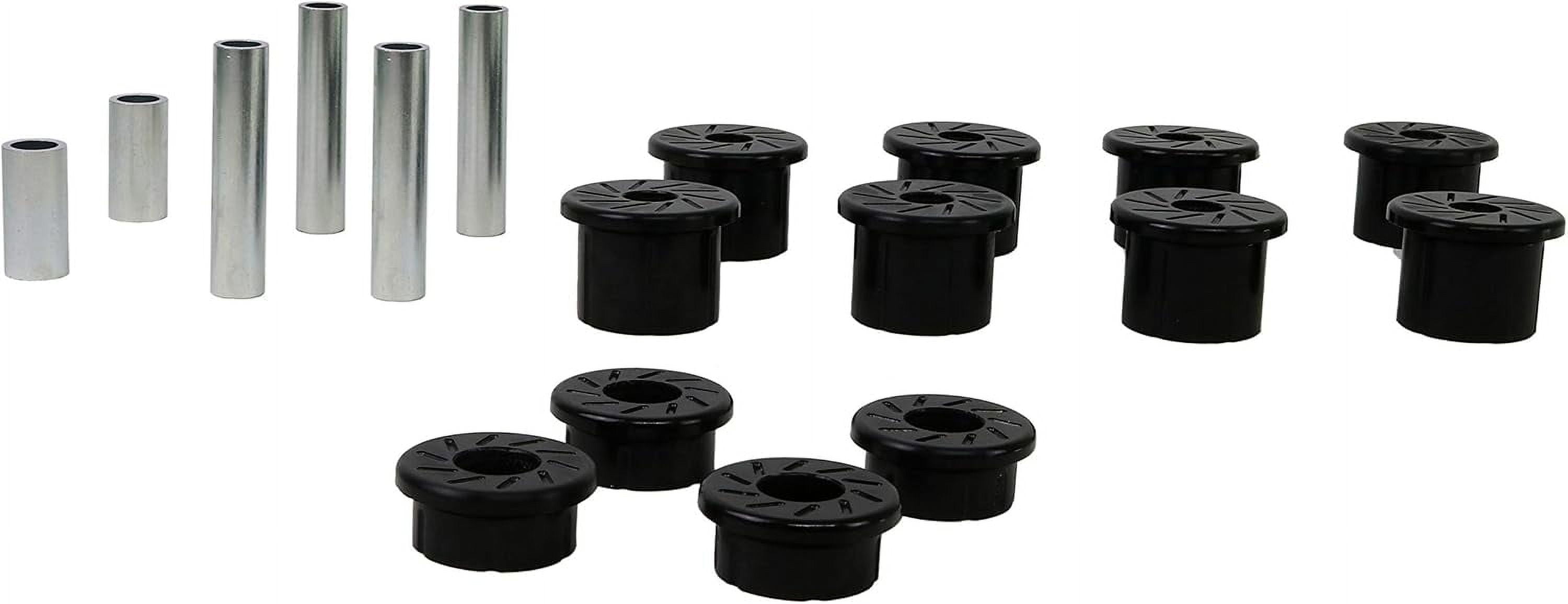 Front Spring Bushing Whiteline W73815 Front Leaf Spring and Shackle Bushing Kit Compatible ...