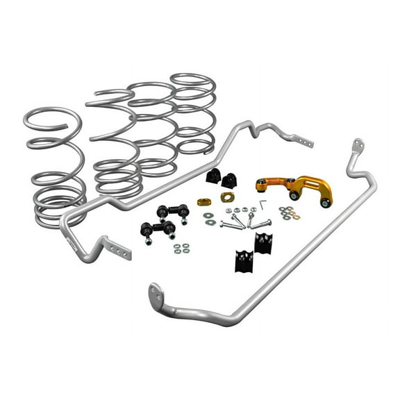 Whiteline GS1-SUB001 Front and Rear Coil Spring / Stabilizer Bar Kit; Fits Subaru Impreza 02-03 Fits select: 2002-2003 SUBARU IMPREZA WRX