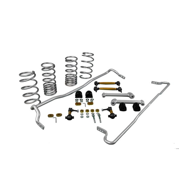 Whiteline GS1-SUB006 Front and Rear Coil Spring / Stabilizer Bar Kit; Fits Subaru BRZ 13-18 Fits select: 2013-2016 TOYOTA SCION FR-S, 2013-2014 SUBARU BRZ 2.0 LIMITED